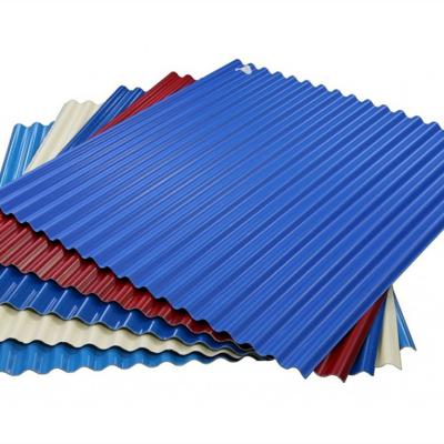 China Roofing Sheet ppgl ppgi orange galvanized aluzinc color stone sand coated corrugated galvanized steel ppgi roofing steel sheet for sale