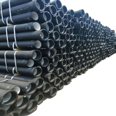 China Water supply project iso2531 k9 c50 4 12 inch ductile iron perforated pipe 80mm 300mm pn16 with cement lining price for sale