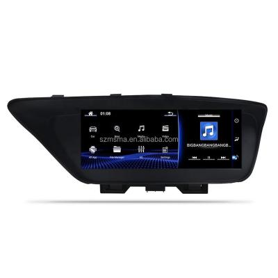 China Android 8 Core Android Multimedia Blue Screen Carplay Car DVD Player Radio GPS+RADIO+wirelss+USB Maisimei 10.25 For Lexus Es 200 250 300 350 2013-2015 for sale