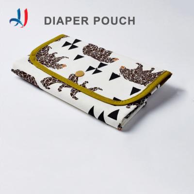 China No New Design Supplier Fashion Baby Products 100% Cotton Organic Baby Diaper Pocket Premium Multi Functional Mum Bags for sale