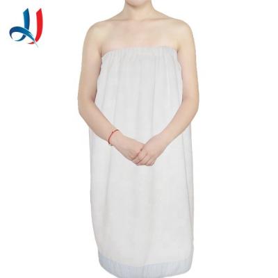 China Soft Compressed Towels Microfiber Fiber Towel Beach Bathrobe Wrap Chest Absorbent Ultrathin Towel For Women for sale