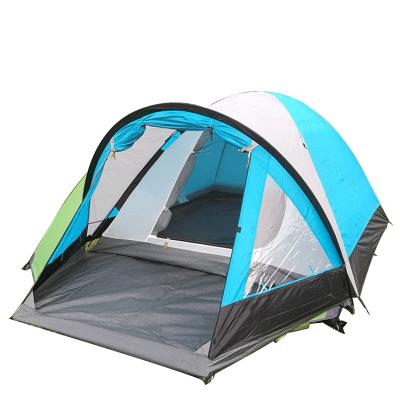 China Extended Type Double Camping Tent Outdoor Waterproof Outdoor Tent 2 Person Camping Tent for sale