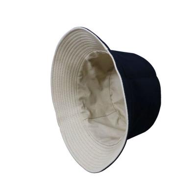 China Double-Sided Embroidered Fisherman Hat Summer Hip-Hop Sun Protection Sunshade Hat for sale