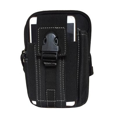 China Multifunctional Water Proof Military Fans Tactical Pockets Outdoor Sports Bag Belt Tactical Pockets Waterproof 6 Inch Cell Phone Pockets for sale