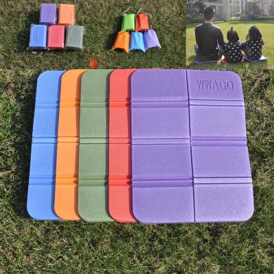 China Small Folding Cushion Picnic Mat PORTABLE Outdoor Moisture Proof Pad Mountaineering XPE Ultralight Waterproof Foam Floor Mat for sale