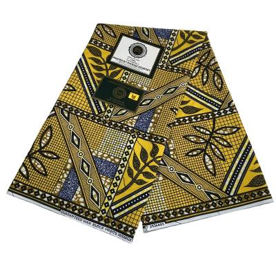 China Traditional Pure Cotton African Dresses Wax Block Printing Block Print Designs for sale