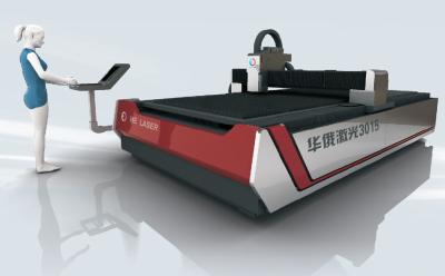 China HECF3015II Industrial Fiber Laser Cutter Machine 1KW 2KW CE ISO Certification for sale