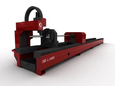 China máquina de corte barata do laser do metal da tubulação do preço de 500W 700W 1000W para a maquinaria de matéria têxtil à venda