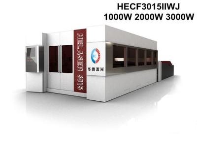 China 1000W 2000W Enclosed CNC Steel Laser Cutting Machine heavy duty with Water cooling for sale