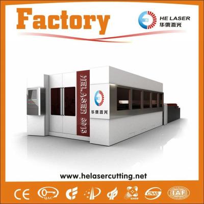 China IPG Carbon Steel / stainless steel sheet cutting machine with 45m/min Speed for sale