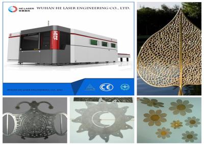 China 6000W 8000W Fiber Laser Cutting Machine / Stainless Steel Sheet Cutting Machine for sale