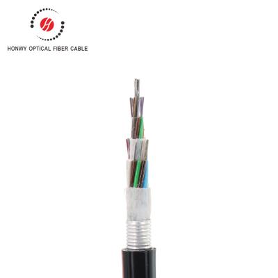 China Duct / Outdoor Fiber Optic Cable Price 2-288 Aerial Popular Core GYTA Per Meter for sale