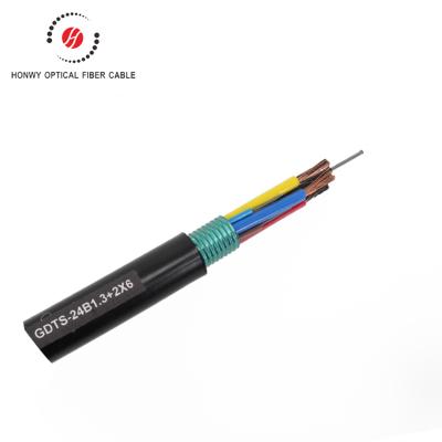 China Duct / Wholesale Outdoor Hybrid Type Graphic Terminals Aerial Fiber Optic Power Honwy Supplier Cable for sale