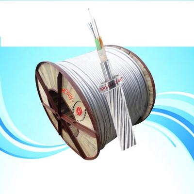 China Aerial Small Diameter 24-48 Core OPGW Fiber Optic Cable For Retrofitting Old Wirings, for sale