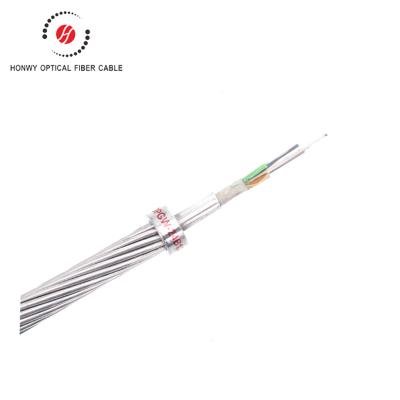 China Duct / OPGW Fiber Optic Cable Aerial Meter Price Low Voltage Grade Low Diameter Lines for sale