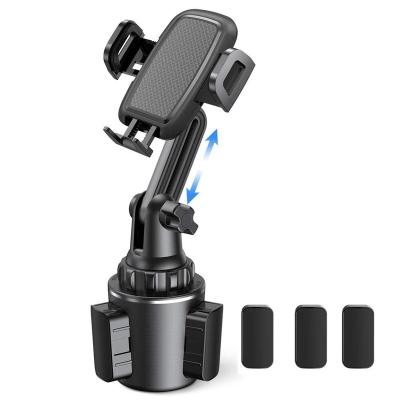 China Hot Selling New Design Mobile Phone Holder Cup Car Drink Cup Phone Holder For Universal Car Cup Cup Phone Strong Mount for sale