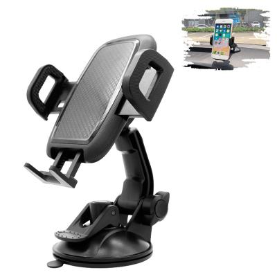 China Adjustable Car Phone Holder 360 Degree Dashboard Windshield Mount Mobile Phone Holder Car Mount Bracket for sale