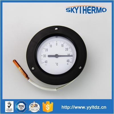 China 100 degree capillary tube pressure temperature measurement industrial plastic thermometer for sale