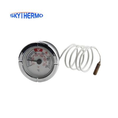 China Temperature Measuring Thermometer For Plastic Type Measuring Water Temperature Wire Capillary Thermometer for sale