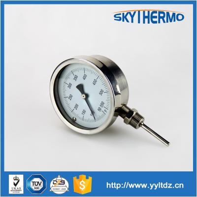 China Full SS Industrial Mechanic Industrial Furnace Thermometer Temperature Measurement for sale