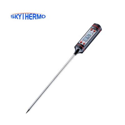 China Digital Easy To Read Clear Durable And Cheap Digital Barbecue Thermometer With SS Probe for sale