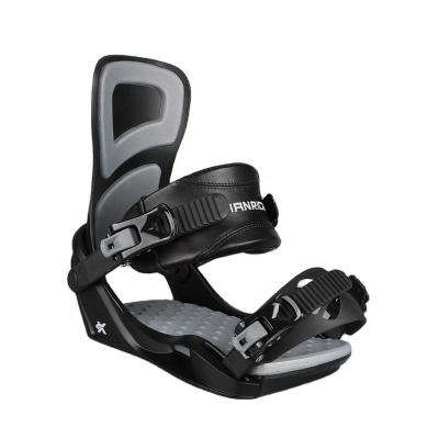 China Winter Outdoor Sport Promotion Factory Good Flexibility Nylon Material Snowboard Bindings for sale