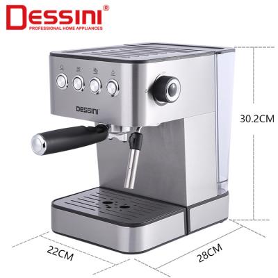 China DESSINI Household Rotisserie Espresso Coffee Machine Home and Office High Quality Automatic Coffee Maker for sale