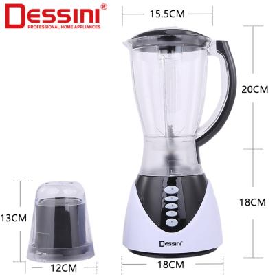 China DESSINI Multifunctional 2 in 1 Universal Electric Blender Juice and Smoothie Blender for Shakes and Smoothies Juicer for sale