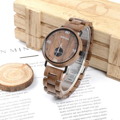 China Factory Wholesale New Arrival Unisex Water Resistant Luxury Stainless Steel And Wood Wrist Watch for sale