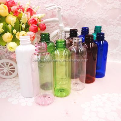 China E liquid twist cap 50ml 100ml 120ml eliquid bottle PET liquid transparent plastic dropper bottle for ink/glue use for sale