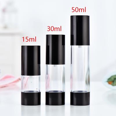 China Liquid E Cream Luxury Cosmetic Pump Bottle Airless Lotion Bottle 15ml 30ml for sale