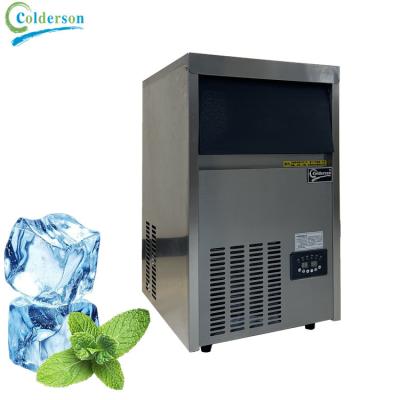 China Small Single Temperature Household Ice Maker 40 Kg Commercial Tea Shop Modular Ice Maker for sale