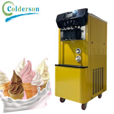 China Soft Temperature Ice Cream Maker Single Cone Making Machine Automatic for sale