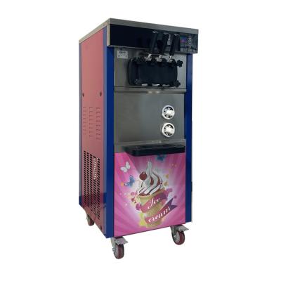 China New Model Single Temperature Superior Quality Swirl Gelato Freezing Commercial 3 Flavor Ice Cream Vending Machine Soft Serve On Sale for sale