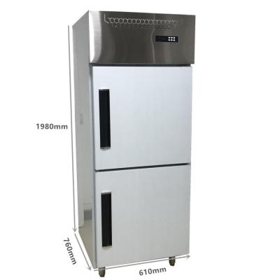 China Stainless Steel Single-temperature Double Temperature Upright Kitchen Fridge Frozen /bottom Freezer for sale