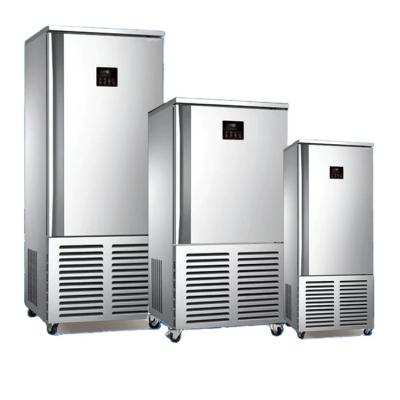 China 2022 Single-temperature Freezing Equipment-40 Degree Luxury 304 Degree Stainless Steel 15 Tray High Quality Quick Freezer for sale