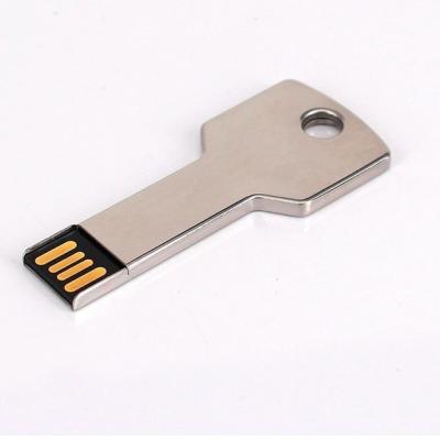 China Flash Metal Usb Drive Bulk Promo Gift Customized Logo Key Shape USB Memory Stick 4gb 8gb 16gb 32gb 64gb 126gb 256gb 512gb Pen Stick Custom Order for sale