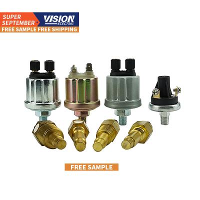 China Oil Pressure Sensor With Warning Contact 1/8 NPT 0-10 Bar Engine Sender VDO Oil Pressure Sensor With Warning Contact 360-081-032-014C for sale