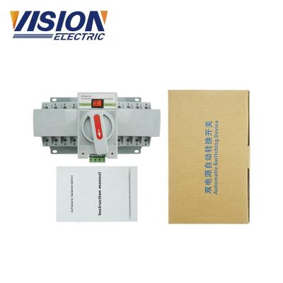 China Quality Stable and Reliable VISION ATS 63A MINI Electrical Selector Switches 63A 100A for Generator for sale