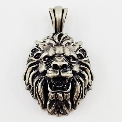 China Hip Hop Lion Hip Retro Cool Personality Ornaments Hop Pendant Male Accessories for sale