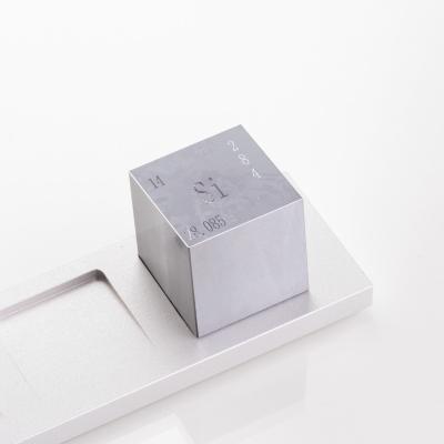 China Decoration Silicon Cube SI Cube Best Selling Metal Cube Item Appointed Sole Selling Agent For North America for sale