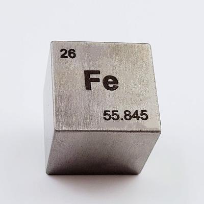 China Decoration Decoration Metal Cubes Iron Cube Metal Fe for sale