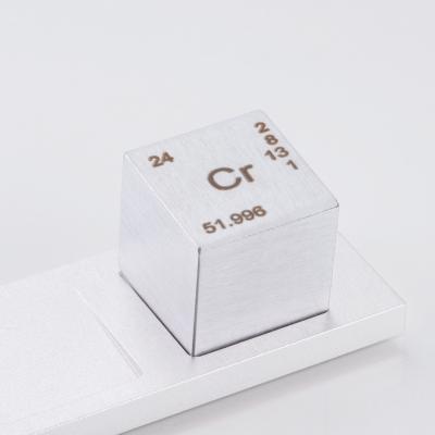 China Customized Decoration Chrome Cube Decorative Ornament Ready To Ship for sale