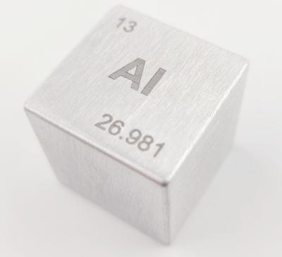 China Decoration Al Alloy Brand 6061 Metal Cube for sale