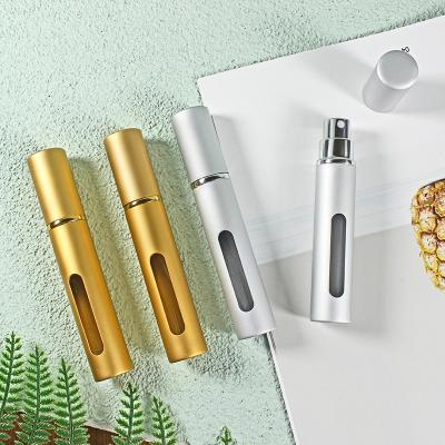 China 9ml Gold And Silver Color Cosmetic Perfume Foil Atomizer for sale