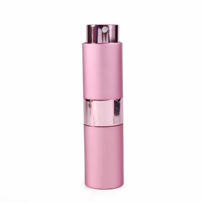 China 15ml Cosmetic Twist Up Custom Purple Perfume Atomizer Low MOQ for sale