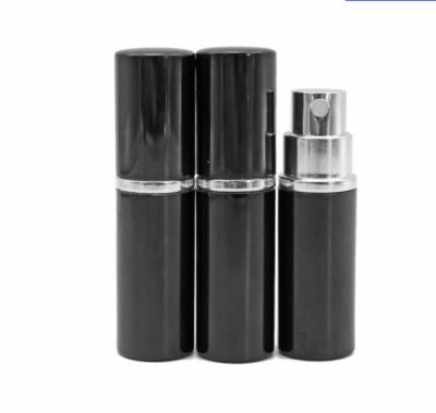 China Cosmetic Stock Supply 3ml Perfume Aluminum Bottle With Pump Sprayer Low MOQ for sale