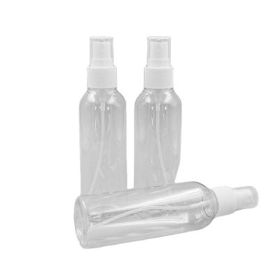 China Cosmetic Fine Mist 30ml 50ml 60ml 100ml PET Plastic Spray Bottles Manufacturer for sale