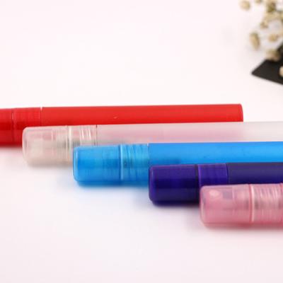 China 5ml 8ml 10ml Pen Shape Cosmetic Slim Plastic Perfume Bottle for sale