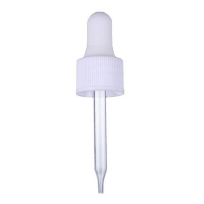 China 18/410 plastic plastic ribbed dropper for sale